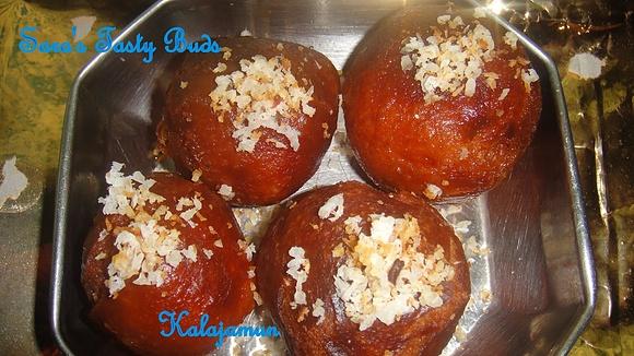Kalajamun – bengali black fried dessert