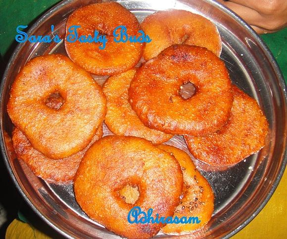 Adhirasam south indian rice and jaggery sweet