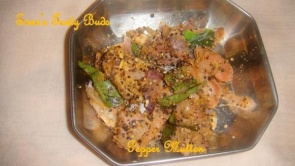 Pepper Mutton Recipe