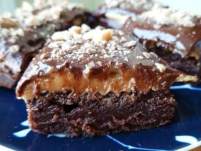 Peanut Butter and Fudge Brownies
