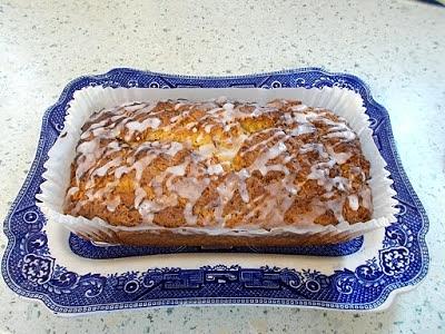 Reduced sugar lemon and courgette loaf – perfect with tea