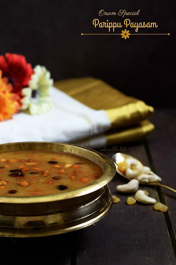 Onam Special Parippu Payasam