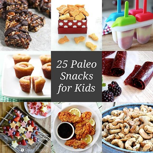 25 paleo snacks for kids and the kid in all of us