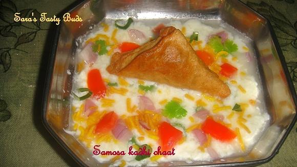 Samosa Kadhi Chaat