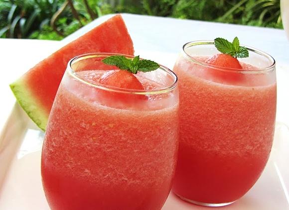 Watermelon and Ginger Slushy