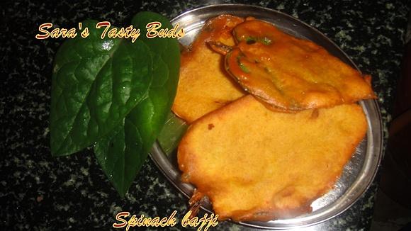 Spinach Bajji