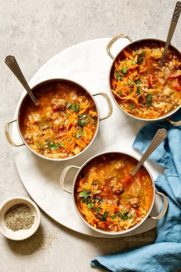 Stuffed Cabbage Soup