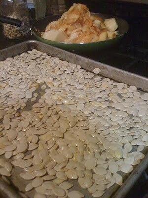 Homemade Pumpkin Seeds
