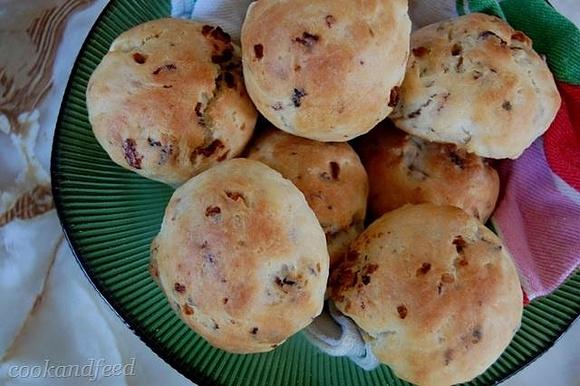 Sweet potato bacon biscuits