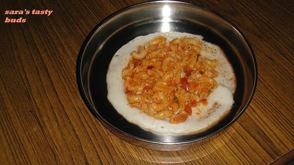 Macroni Masala Dosa