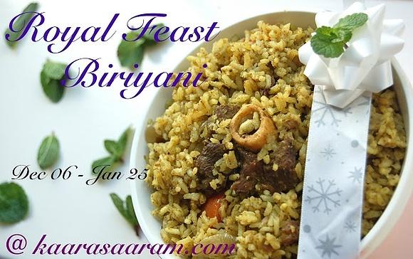 Vegetable briyani