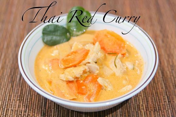 Easy thai red chicken curry recipe