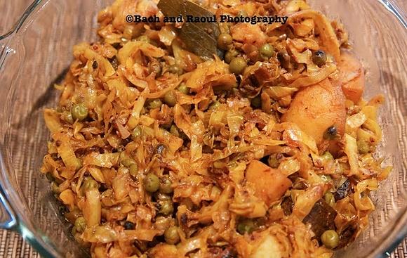 Ma's homecooking: bengali cabbage curry