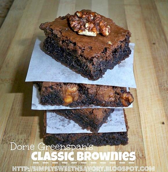 Dorie Greenspan's Classic Brownies