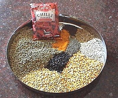 Sambar Podi Recipe