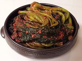 Gat kimchi chinese mustard kimchi from dol san island